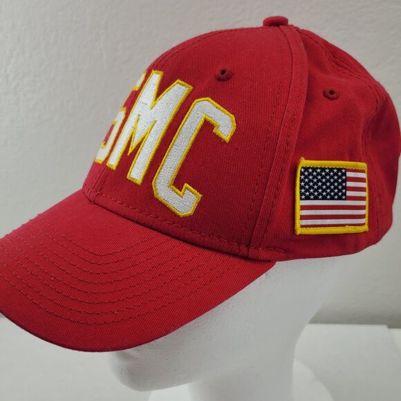 USMC Military Mascot Snapback Hat 5 military Branch mascots USA Marine Corps cap - Picture 6 of 12